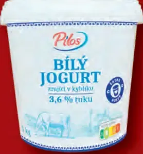 Pilos biely jogurt zrejúci 3,6 % tuku