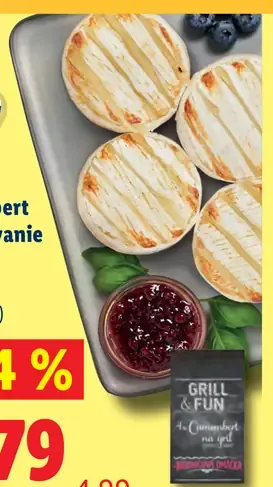 Camembert na grilovanie so omáčkou