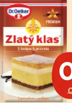 Dr. Oetker Zlatý klas Premium s pravou vanilkou
