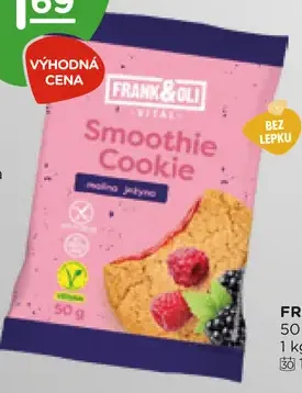 Frank&Oli jemná cookie kokos ananás mango