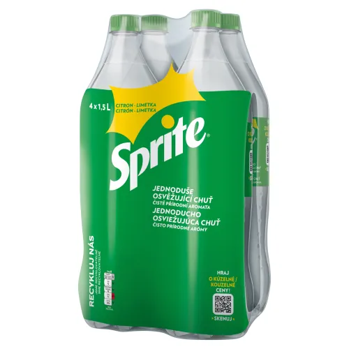 Sprite Citrón limetka 4 x