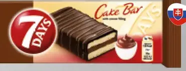 7Days Cake Bar kakao v čokoláde