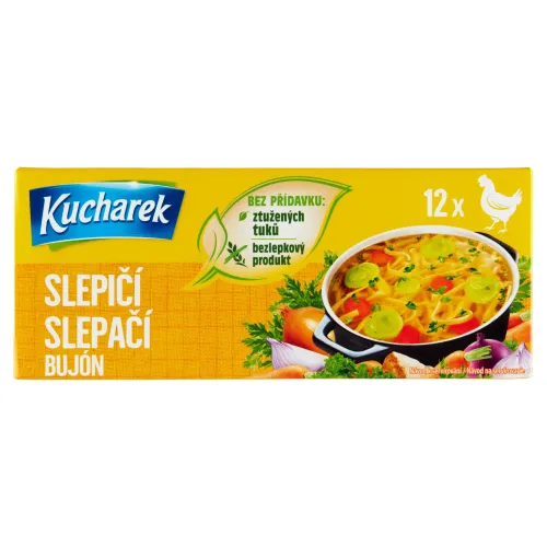 Kucharek Slepačí bujón 12 x(120 g)