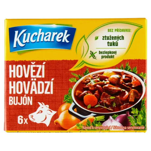 Kucharek Hovädzí bujón 6 x(60 g)
