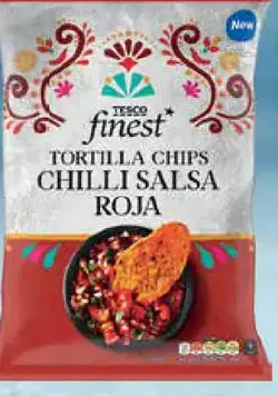 Tesco Finest kukuričné lupienky s príchuťou čili