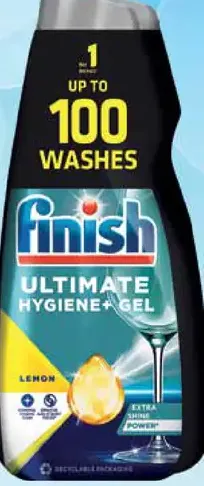 Finish Ultimate Hygienic+ gél do umývačky riadu
