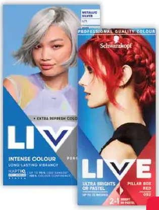 Live Intense Colour farba na vlasy