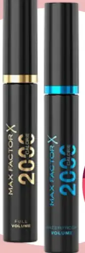 Max Factor 2000 Calorie riasenka pre maximálny objem