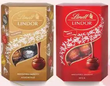 Lindt Lindor zmes / mliečne pralinky