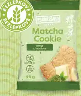Frank & Oli sušienka matcha biela čokoláda