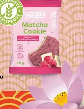 Frank & Oli sušienka matcha maliny s bielou čokoládou