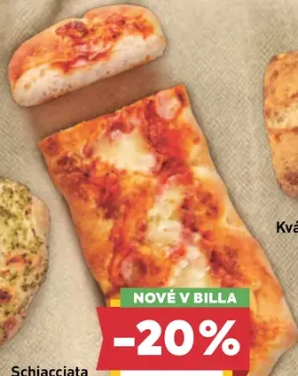 Schiacciata s rajčinami a mozzarellou