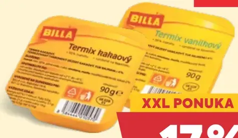 BILLA termix tvarohový dezert