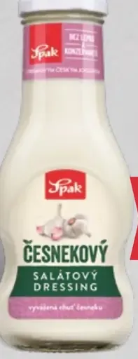 Spak šalátový dressing cesnakový