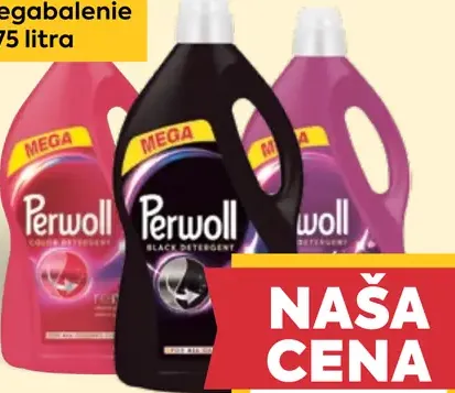 Perwoll prací gél rôzne druhy 3,75 l, 75 praní