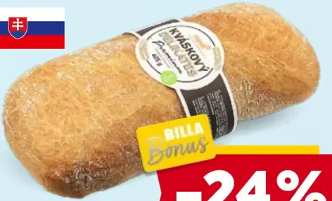Kváskový Delikates Prémiový chlieb dopečený v pekárni