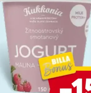 Kukkonia smotanový jogurt ochutený