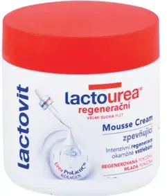 Lactovit lactourea penový telový krém, dva druhy