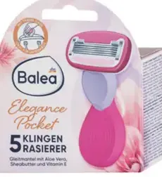 Balea Elegance Pocket dámsky holiaci strojček