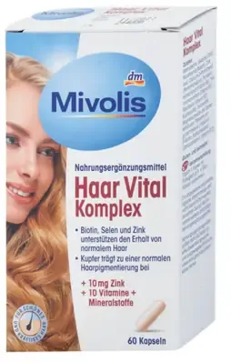 Mivolis Haar Vital Komplex kapsuly výživový doplnok