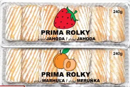 Prima Rolky pečivo 2 druhy