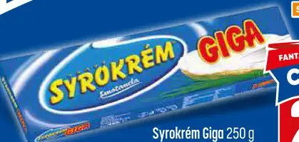 Syrokrém Giga smotanový syr
