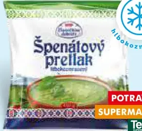 Mamičkine dobroty Špenátový pretlak hlboko zmrazený