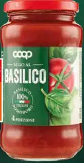 Coop pomodoro alla basilico paradajková omáčka s bazalkou