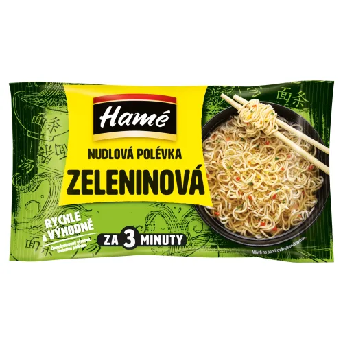 Hamé Instantná rezancová polievka zeleninová