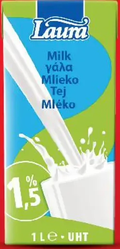 Luna trvanlivé mlieko 1,5 %