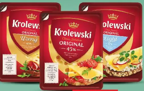 Królewski syr plátky