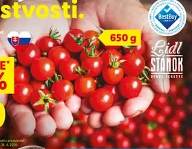 Cherry paradajky strapcové odroda Imperoso