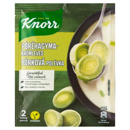 Knorr Krémová pórová polievka