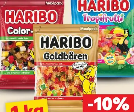 Haribo Color-rado želé cukríky rôzne druhy
