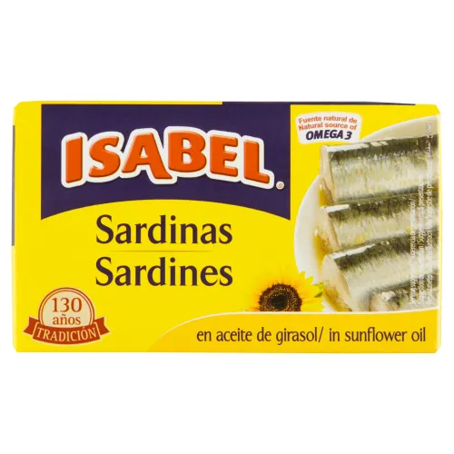 Isabel Sardinky v slnečnicovom oleji