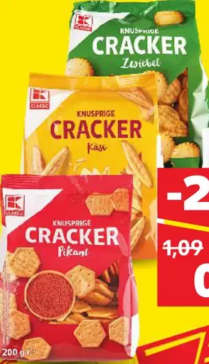 K-Classic Krekery rôzne druhy