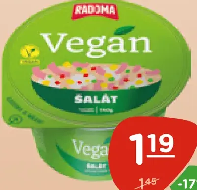 Šalát lahôdkový vegan