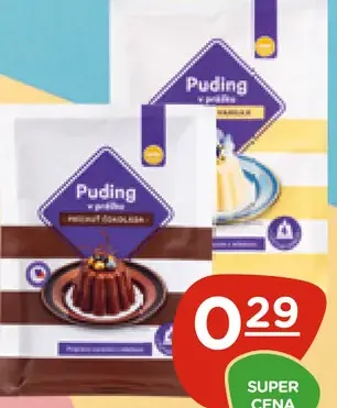 Terka puding rôzne druhy