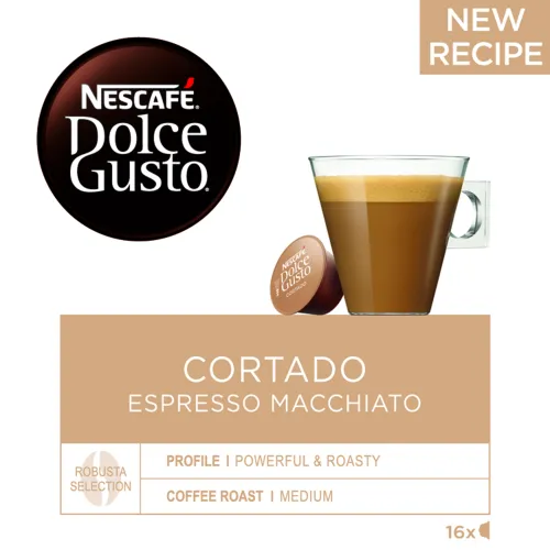 NESCAFÉ® Dolce Gusto® Cortado - káva v kapsulách -