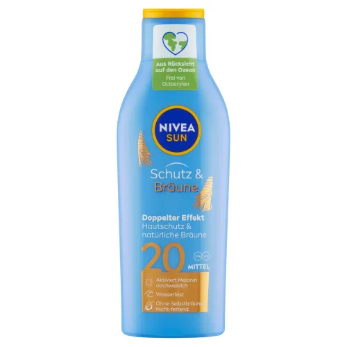 Nivea Sun Mlieko na opaľovanie podporujúce zhnednutie OF