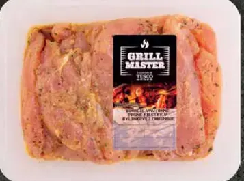 Tesco Grill Master kuracie vnútorné prsné filety v bylinkovej marináde