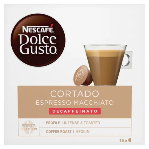 NESCAFÉ Dolce Gusto Cortado Decaffeinato - káva v kapsulách -