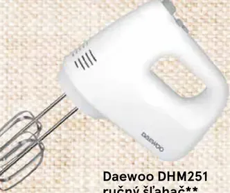 Daewoo DHDM251 ručný šľahač
