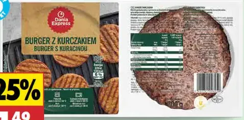 Dania Express kurací hamburger