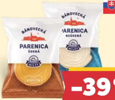 Milsy Bánovecká parenica údená/neúdená