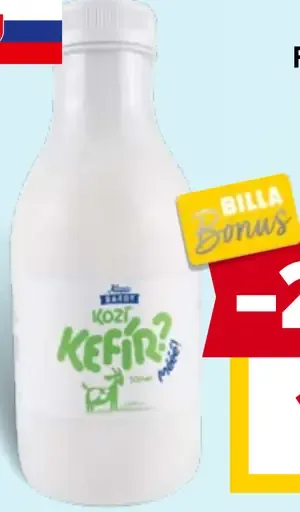 Farma Bánódy Kefír kozí biely