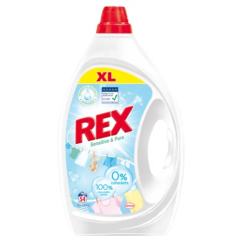 REX Sensitive & Pure univerzálny prací prostriedok 54 praní