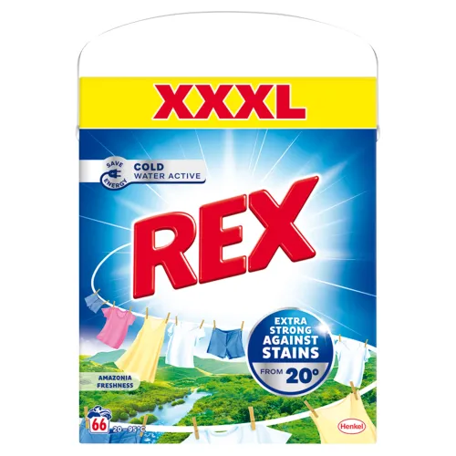 REX Amazonia Freshness prací prostriedok 66 praní