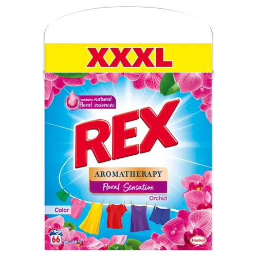 REX Aromatherapy Orchid Color prací prostriedok 66 praní