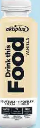 Aktiplus Drink this food vanilka, rôzne druhy